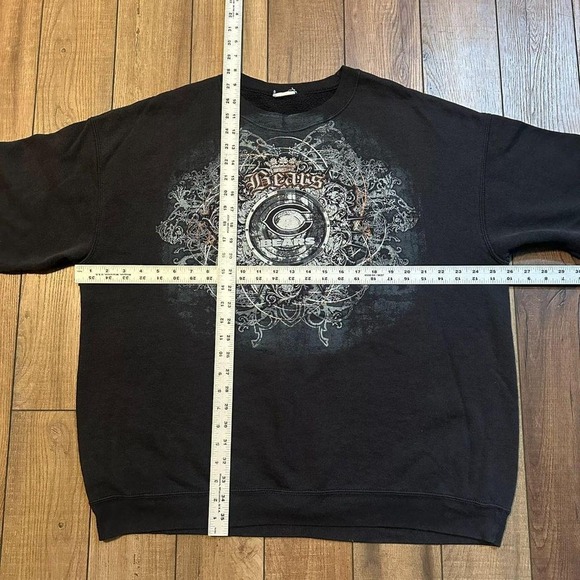 Y2K Chicago Bears Tribal Crewneck Sweatshirt‎ Men's size XL - Picture 4 of 4